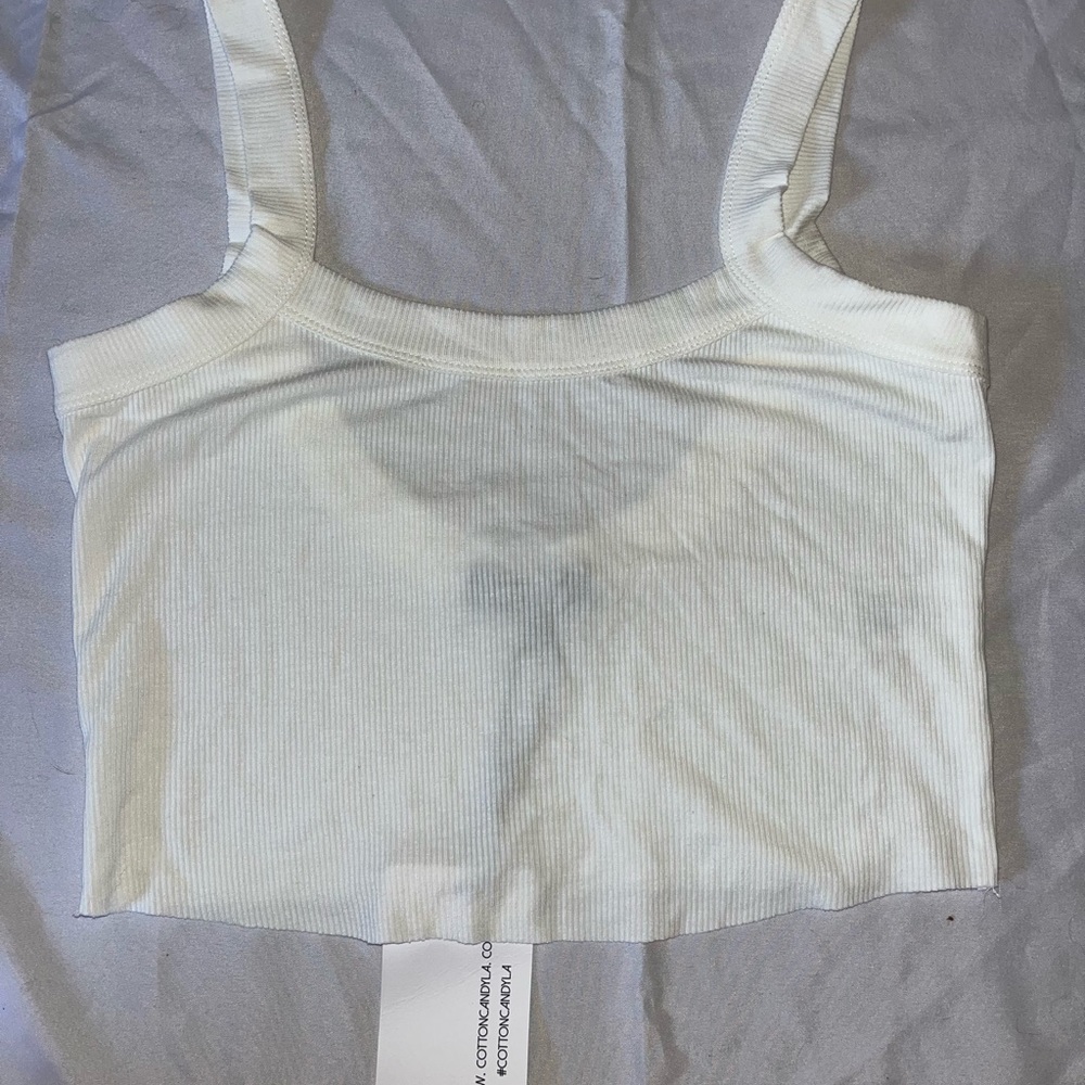Grey Bandit low back tank top